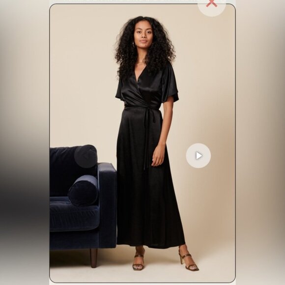 Whimsy + Row Lola wrap dress - Picture 2 of 7